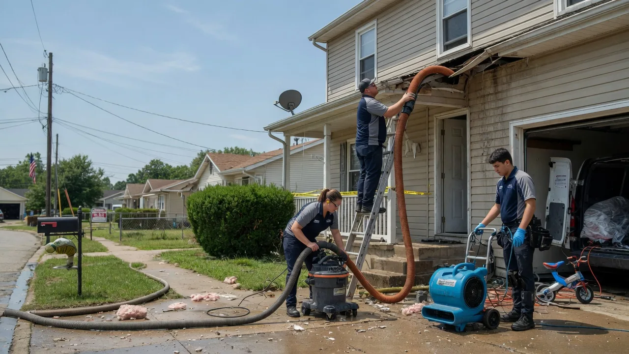 Water Damage Restoration in Linden, TN near me